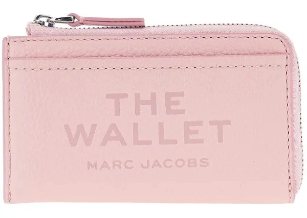 Portofele Grained leather zip wallet