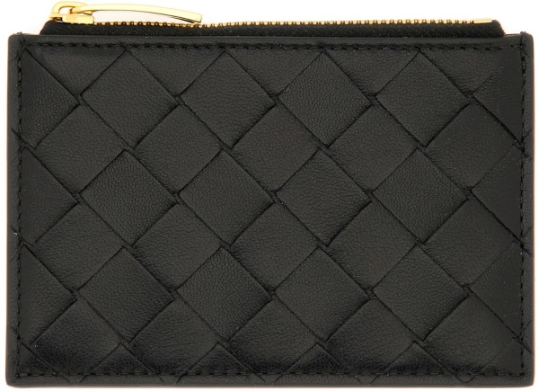 Portofele "Woven" Card Holder With Zipper