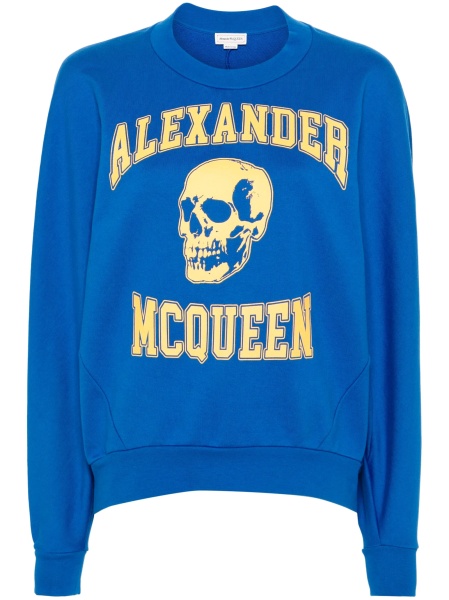 Pulover Alexander McQueen albastru