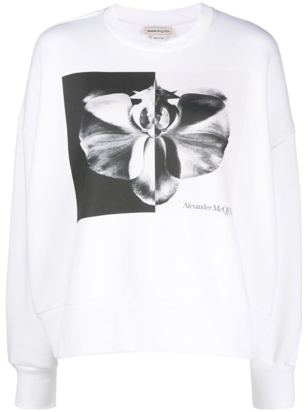 Pulover Alexander McQueen alb
