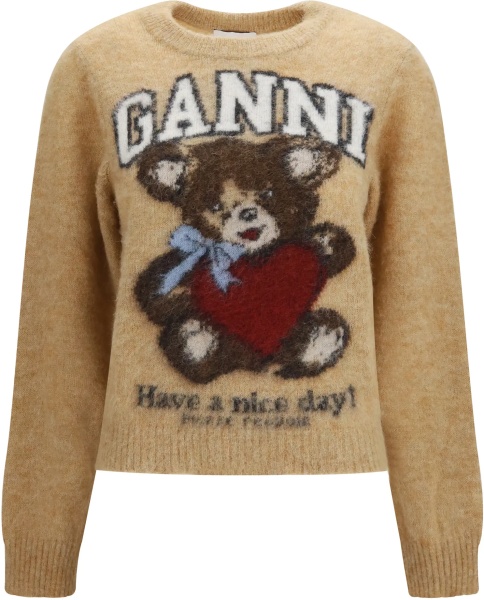 Pulover Alpaca graphic crewneck Sweater