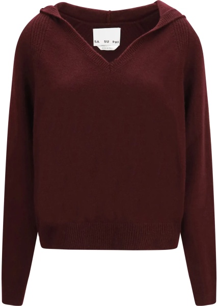 Pulover Cashmere hooded Sweater