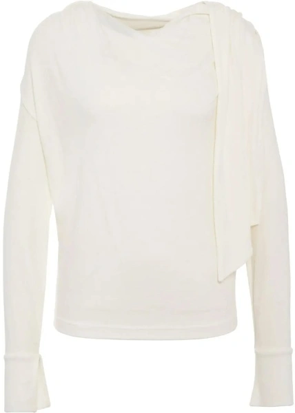 Pulover casual THE GARMENT alb