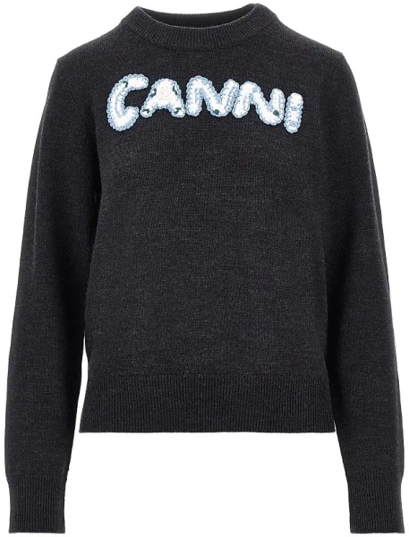 Pulover Cotton and wool-blend sweater