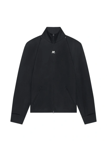 Pulover COURRÈGES negru din polyester