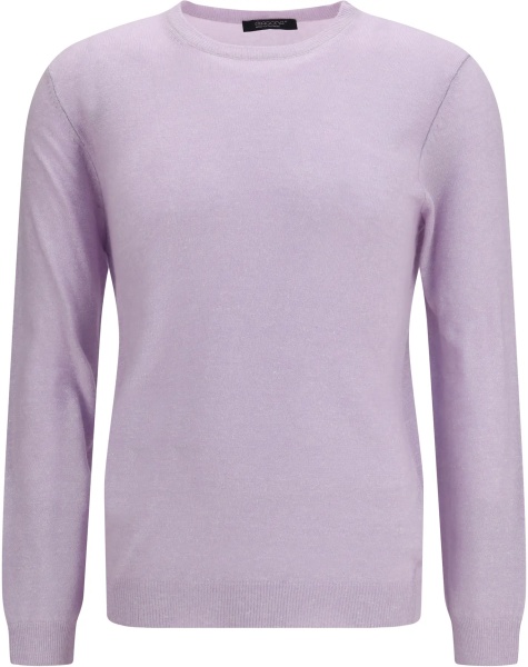 Pulover Crewneck Sweater in cashmere and linen