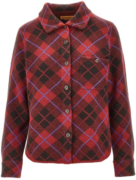 Pulover 'Dylan' check cashmere shirt