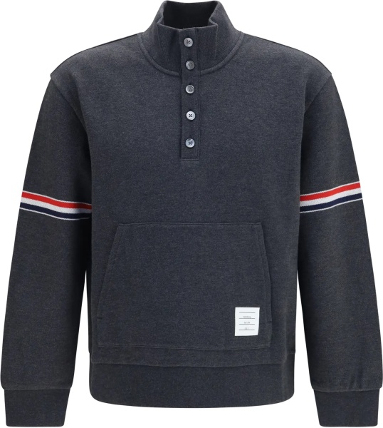 Pulover Loopback cotton piqué Sweater