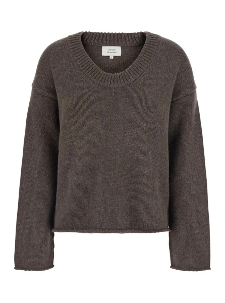 Pulover LOULOU DE SAISON maro din casmir