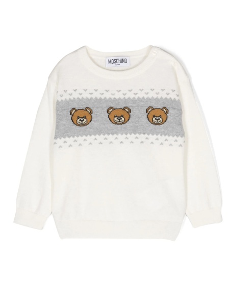 Pulover Moschino neutru