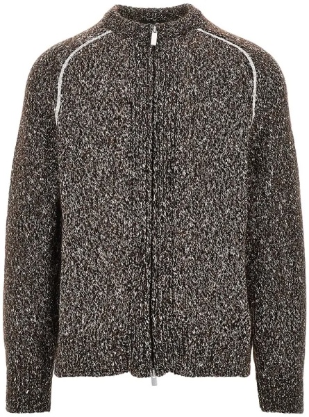 Pulover Mouliné knitted cardigan