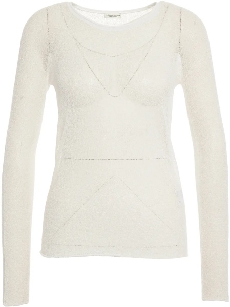 Pulover Openwork sweater with lace effect
