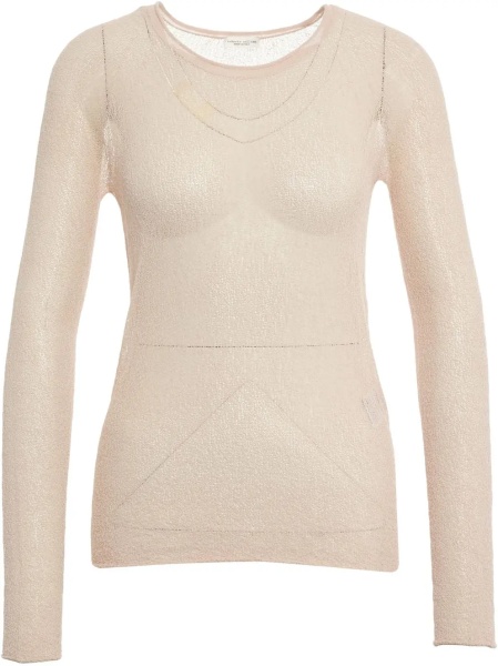 Pulover Openwork sweater with lace effect