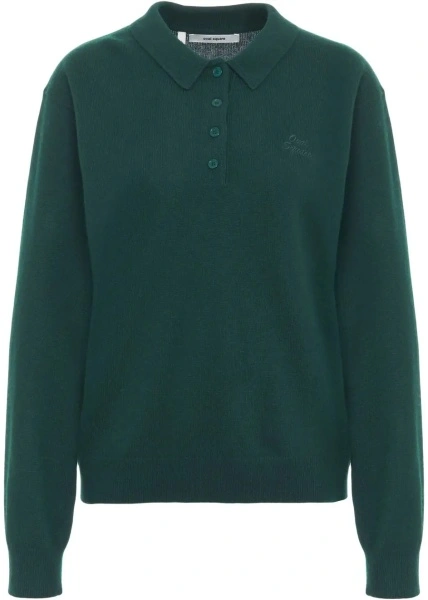 Pulover oval square verde