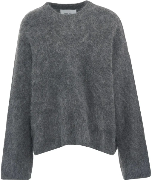 Pulover Soft Goat gri din alpaca
