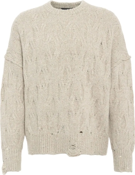 Pulover Sweater 'Distress'