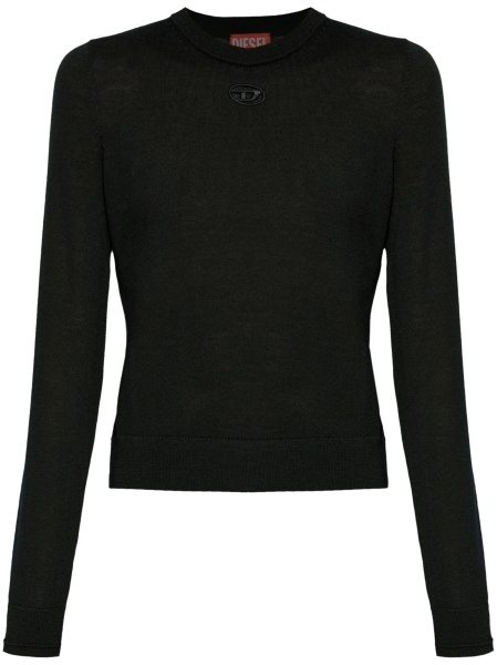 Pulover tricotat Diesel negru