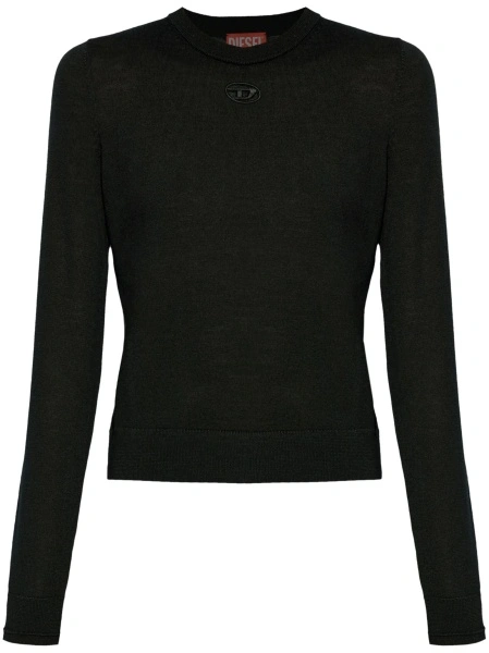 Pulover tricotat Diesel negru