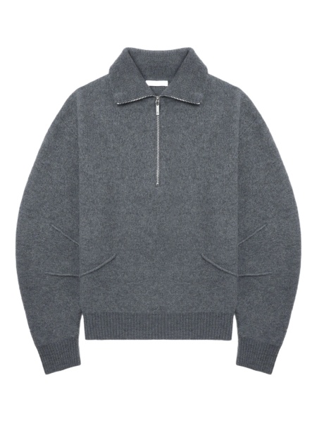 Pulover tricotat HELMUT LANG gri