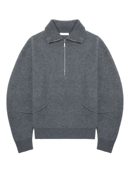 Pulover tricotat HELMUT LANG gri
