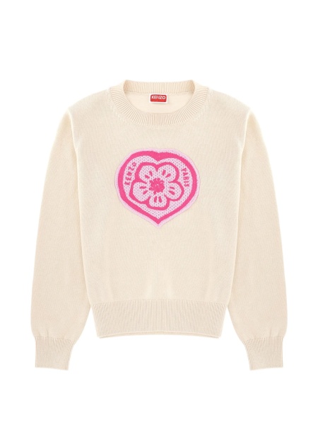 Pulover tricotat Kenzo neutru
