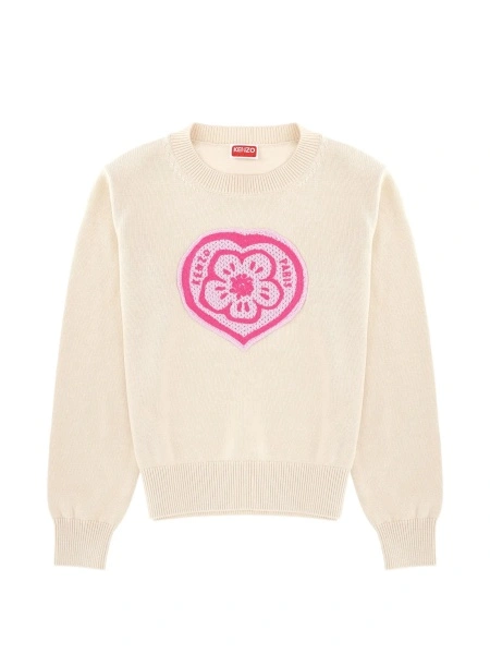 Pulover tricotat Kenzo neutru