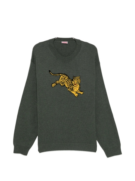 Pulover tricotat Kenzo verde