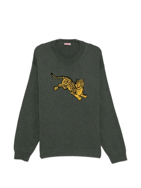 Pulover tricotat Kenzo verde