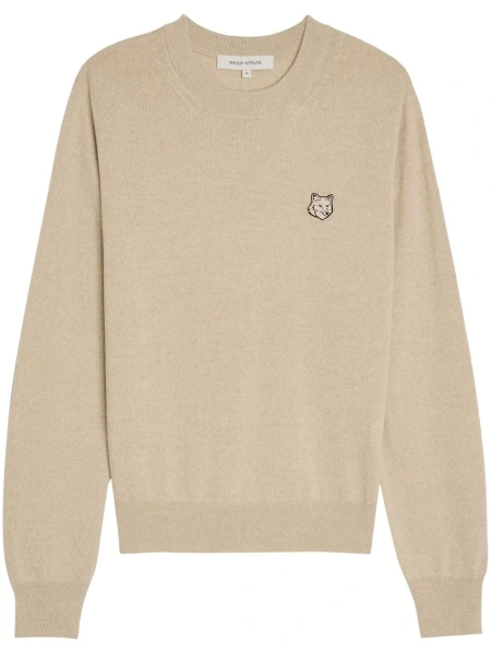 Pulover tricotat MAISON KITSUNÉ neutru