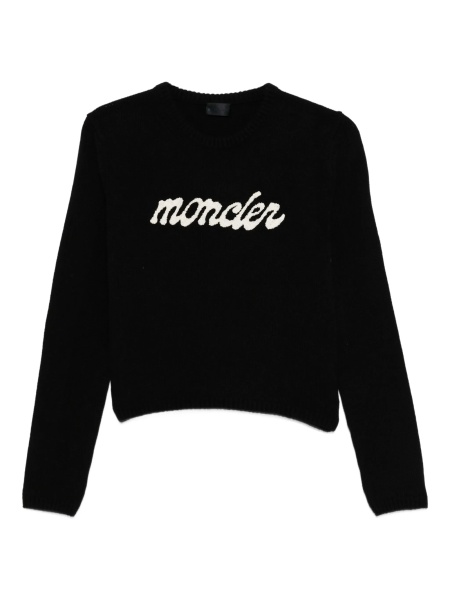Pulover tricotat Moncler negru