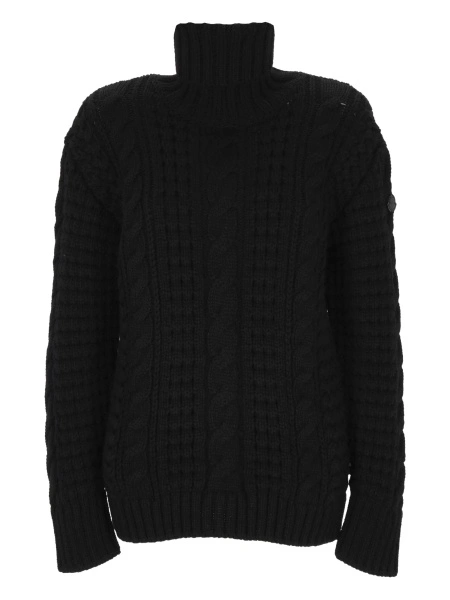 Pulover tricotat MONCLER X EDWARD ENNINFUL negru