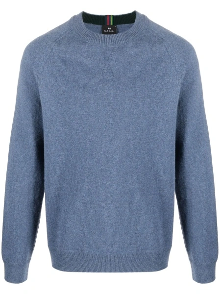 Pulover tricotat Paul Smith albastru