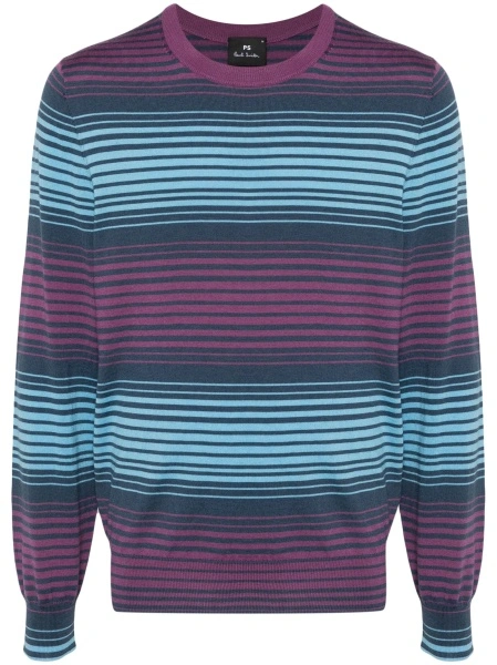 Pulover tricotat Paul Smith albastru