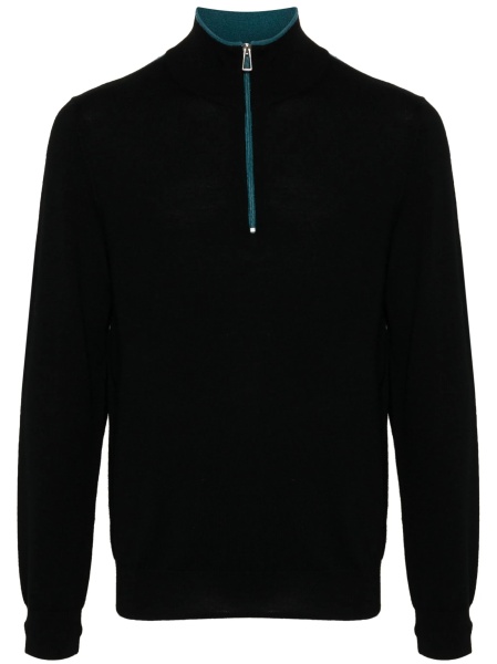 Pulover tricotat Paul Smith negru