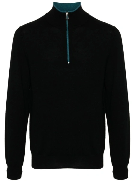 Pulover tricotat Paul Smith negru