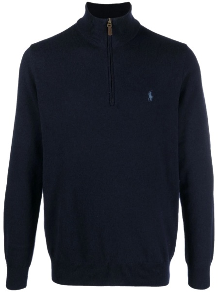 Pulover tricotat Ralph Lauren albastru