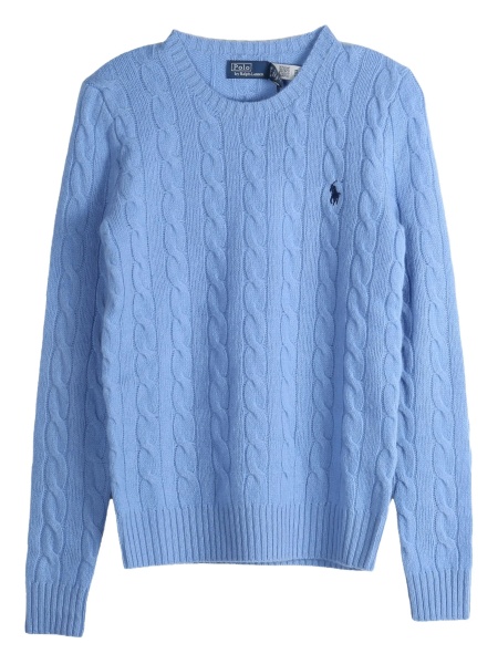 Pulover tricotat Ralph Lauren albastru