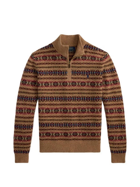 Pulover tricotat Ralph Lauren maro