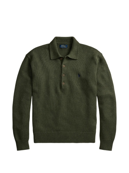 Pulover tricotat Ralph Lauren verde