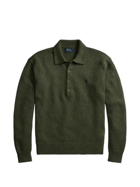 Pulover tricotat Ralph Lauren verde