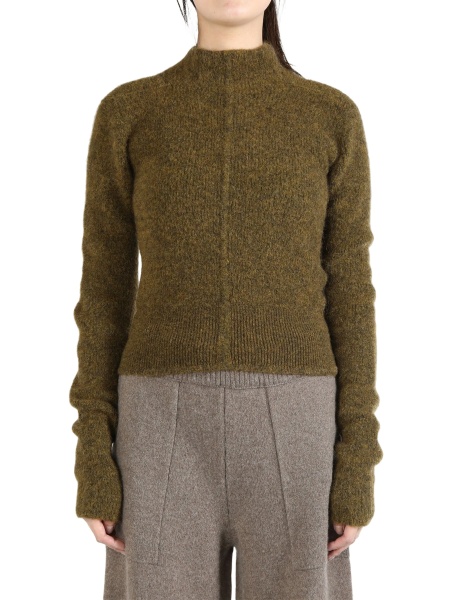Pulover tricotat Rick Owens verde