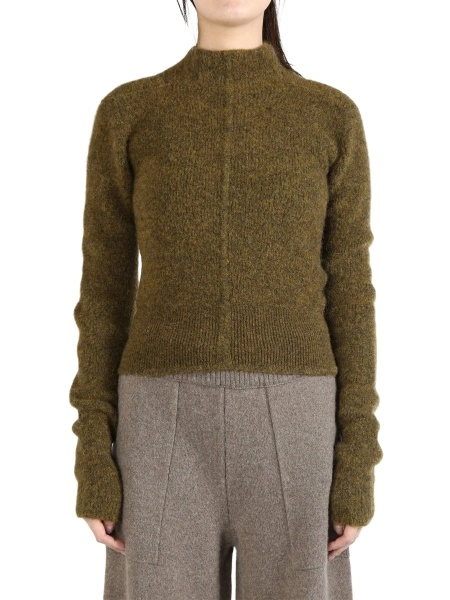 Pulover tricotat Rick Owens verde