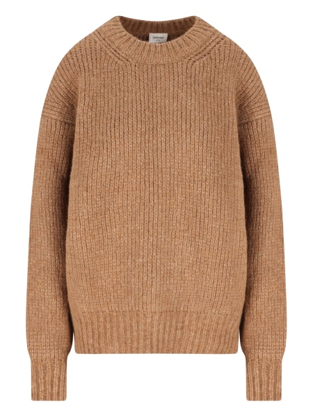 Pulover tricotat Saint Laurent maro