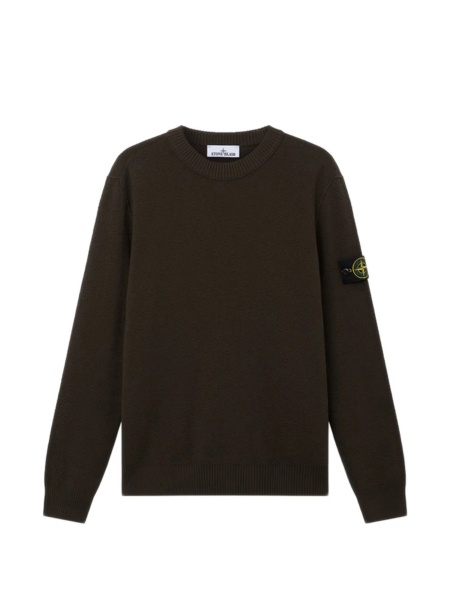 Pulover tricotat Stone Island maro