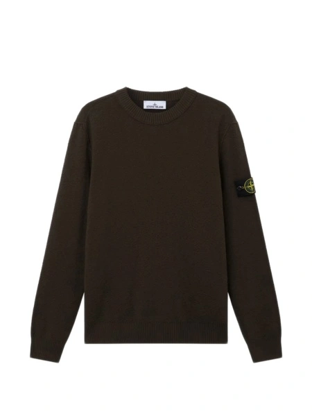 Pulover tricotat Stone Island maro