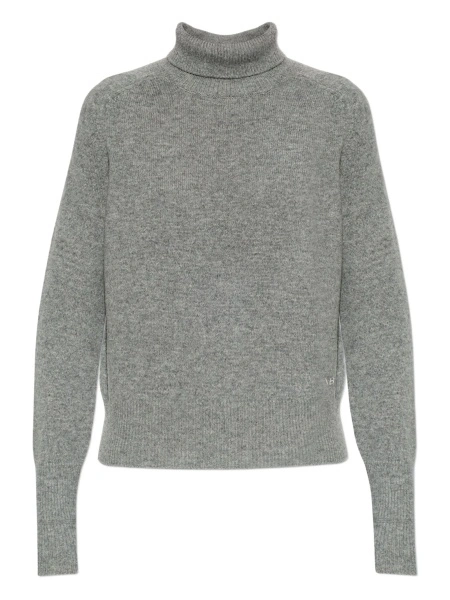 Pulover tricotat Victoria Beckham gri
