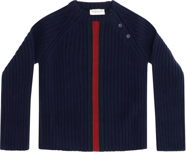 Pulover Web stripe wool Sweater for Boy