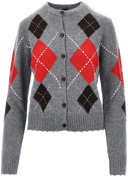 Pulover Wool and cashmere knitted cardigan