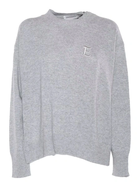Pulovere KNITTED FABRIC WITH INSERT