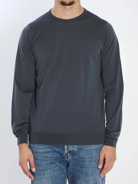 Pulovere Lundy Crew Neck Jumper In Charcoal